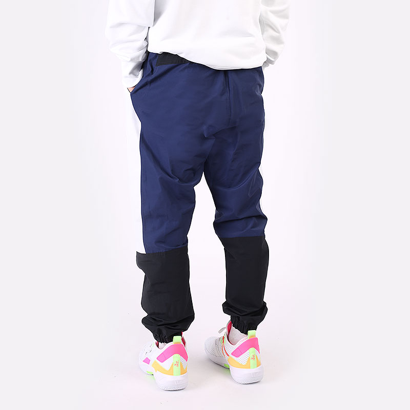 мужские синие брюки Jordan Jumpman Woven Trousers DA7237-410 - цена, описание, фото 5